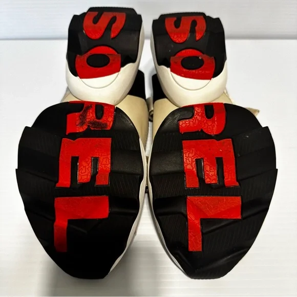 Sorel Kinetic Fawn Beige Strappy Platform Sandals Size 10 - Picture 14 of 14